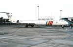 LN-RLK @ CPH - Copenhagen 30.3.1987 - by leo larsen