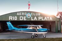 N7105S @ EZP - Cessna 150H
Registration: LV-CHU (Argentina)
Location: Aeroclub Rio de la Plata. Buenos Aires. - by Juan Cruz Monroig