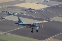 N6545M - Over the plains in southern Colorado. - by Cat Bellew