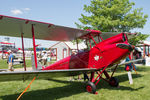 N431 @ KOSH - Newly restored Gypsy Moth at AirVenture 2019 - by alanh