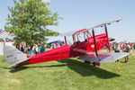 N431 @ KOSH - Newly restored Gypsy Moth at AirVenture 2019 - by alanh