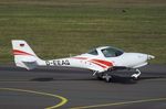 D-EEAQ @ EDVE - Aquila A211 G3X at Braunschweig-Wolfsburg airport, Waggum - by Ingo Warnecke