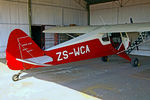 ZS-WCA @ FAKR - ZS-WCA   Piper PA-12 Super Cruiser [12-1399] Krugersdorp-Oatlands~ZS 13/09/2014 - by Ray Barber