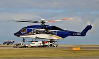 G-MCSI @ LSI - Outbound from Sumburgh - by Ronnie Robertson