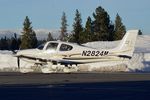 N2824M @ KTRK - Truckee airport California 2022. - by Clayton Eddy
