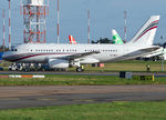 A7-MED @ EGSH - Departing After Respray Into New Livery. - by Josh Knights