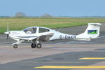 G-DAKM @ EGSH - Arriving at Norwich. - by keithnewsome