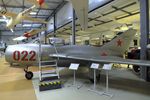 022 RED - Mikoyan i Gurevich MiG-15bis FAGOT-B at the Luftfahrtmuseum Laatzen, Laatzen (Hannover) - by Ingo Warnecke