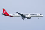 HB-AZJ @ LOWW - Helvetic Airways Embraer E195-E2 (ERJ 190-400 STD) - by Thomas Ramgraber