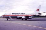 LN-SUQ @ GEN - Gardermoen 9.7.1987 - by leo larsen