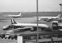 I-DAXI @ LHR - I just scanned this old negative (sorry for the poor quality). I've seen this Alitalia Caravelle 1966 at London Heathrow. - by Jens Lange