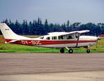 OY-SUC @ BLL - Billund 22.7.1987 - by leo larsen