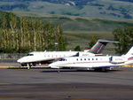 N528FX @ KJAC - Parked Jackson Hole, WY
