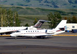 N375QS @ KJAC - Parked Jackson Hole, WY