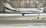 N217QS @ CYLW - Ski Charter inbound from Buffalo. - by Koala