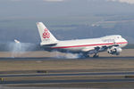 LX-NCL @ LOWW - Cargolux Boeing 747-4EVF(ER/SCD) - by Thomas Ramgraber