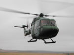 XZ180 - Lynx AH.7, callsign Marine 1, of 847 Naval Air Squadron on training exercise in November 2007. - by Peter Nicholson
