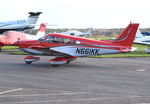 N661KK @ EGTF - Piper PA-28-181 Archer II at Fairoaks in new colour scheme. - by moxy