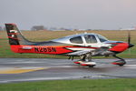 N28SN @ EGSH - Leaving Norwich for Biggin Hill. - by keithnewsome
