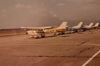 N74JB @ KHAO - Planes new home, KHAO, Hogan Airfield in Hamilton, Ohio. Now known as Butler County Regional Airfield.  Circa 1973  First plane I ever flew in and learned to fly in.  Mom or dad took the photo then. I'm listed as photographer because I am uploading it. - by Greg Swagler
