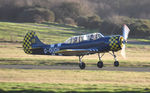 G-OUGH @ EGFH - Resident Yak-52. - by Roger Winser