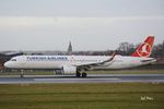 TC-LTI @ EBBR - Landing on rwy 25L.