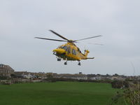 G-LNAC - Responding to an emergency at Weston, Portland, Dorset on Saturday 22nd January 2022 - by Bernie Joyce