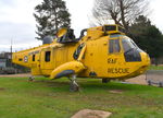 XZ595 - Westland Sea King HAR.3 at Aerospace Logistics, Charlwood.
