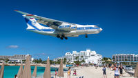 RA-76511 @ TNCM - Maho beach - by martial Dekker