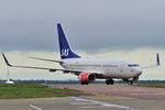 LN-RNW @ EGSH - Arriving at Norwich from Oslo. - by keithnewsome