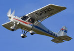 G-CKWX @ EG12 - Departing Northrepps.