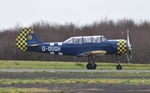 G-OUGH @ EGFH - Resident Yak-52. - by Roger Winser