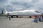 71-0880 @ EGVI - 71-0880   (10880) McDonnell Douglas C-9A Nightingale [47537] (United States Air Force)  RAF Greenham Common~G 23/06/1979 - by Ray Barber
