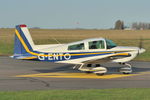 G-ENTO @ EGSH - Leaving Norwich, formerly D-ENTO. - by keithnewsome