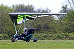 G-CIKV @ EGHP - G-CIKV   Flylight Airsports Foxcub [DA118] Popham~G 02/05/2015 - by Ray Barber