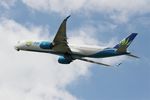 F-HTRE @ LFPO - Airbus A350-941, Climbing from rwy 24, Paris-Orly airport (LFPO-ORY) - by Yves-Q