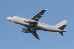 605 @ LFRB - Airbus A319-112, Take off rwy 25L, Brest-Bretagne airport (LFRB-BES) - by Yves-Q