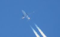 N875AM @ 1955 - 38,000 ft @ 511 mph enroute to San Francisco - by 30295