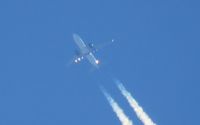 N875AM @ 1955 - 38,000 ft @ 511 mph enroute to San Francisco - by 30295
