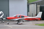 N477EU @ EGBJ - N477EU at Gloucestershire Airport. - by andrew1953