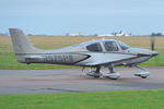 N575PW @ EGSH - Leaving Norwich for Blackpool.