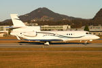N898ES @ LOWS - private Dassault Falcon 7X - by Thomas Ramgraber