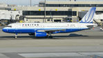 N423UA @ KSFO - Taxying for departure.