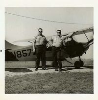 N8572E - This was my dad's airplane at one time. He past in 1973 when I was 2yrs. I know he & his business partner sold it & bought a 172 & I only have two photos. - by K.D. Wells