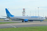 VQ-BTD @ EGSH - Arriving at Norwich from Moscow for paintwork. - by keithnewsome