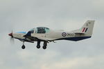 ZM313 @ EGSH - Arriving at Norwich from Cranwell. - by keithnewsome
