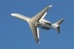 678 @ LFRB - Gulfstream Aerospace G-V Gulfstream V, Climbing from rwy 25L, Brest-Bretagne airport (LFRB-BES) - by Yves-Q