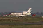 T18-3 @ LFRB - Dassault Falcon 900B, Taxiing, Brest-Bretagne airport (LFRB-BES) - by Yves-Q