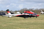 G-EMHE - G-EMHE at Cheltenham Racecourse. - by andrew1953