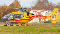 SP-HXW @ EPKM - Polish Medical Air Rescue H135 moment before takinf off from base. - by bartosz kubicki